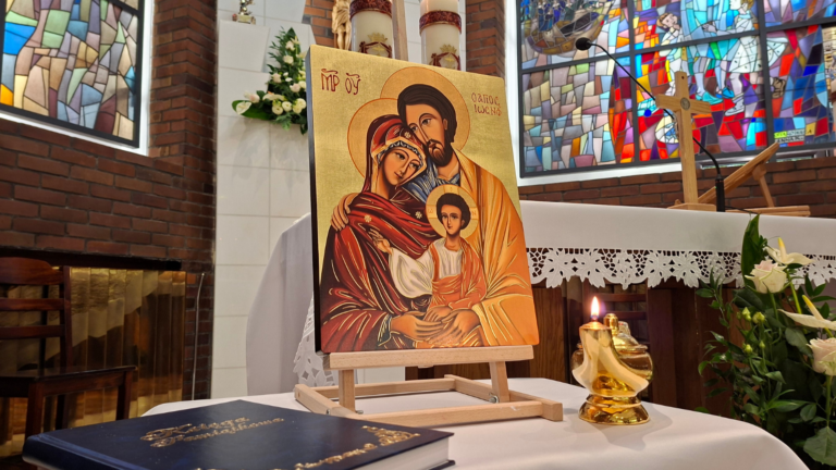 W NOWY ROK szkolny – ze Świętą Rodziną